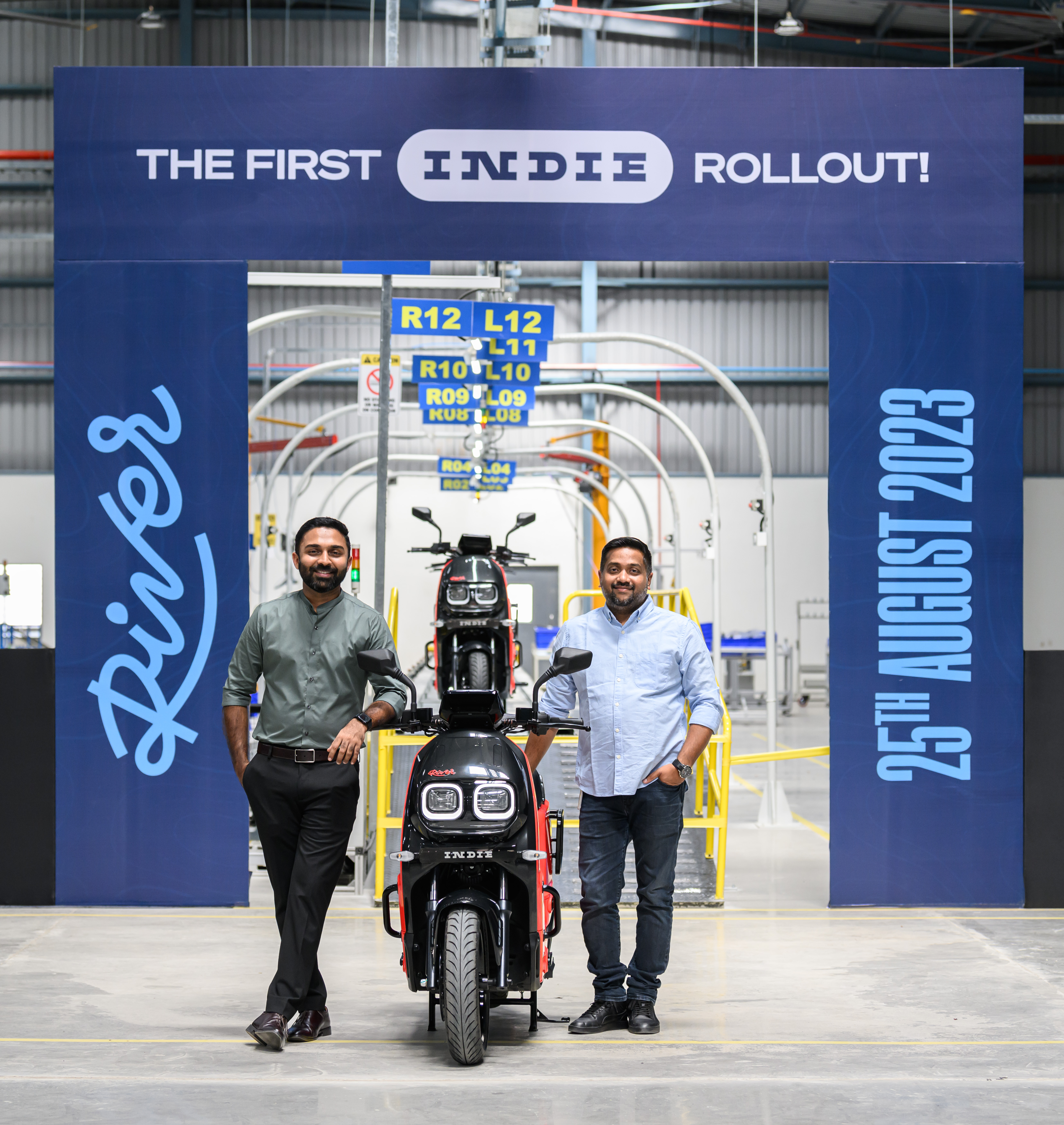 River Rollout 1 - River Rollout 2 - LEFT - Aravind Mani, Co-founder, Chief Executive Officer , River RIGHT- Vipin George, Co-Founder, Chief Product Officer, River.jpg.jpg